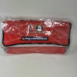 Red Anaheim Angels  & Ducks Cooler Bag